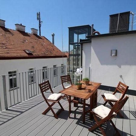 Luxury 2-Floor Rooftop Apartment With Terrace In The City Center Wien Exteriör bild